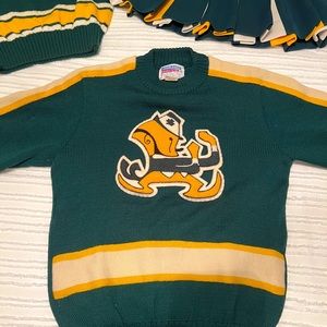 Vintage 1976-1977 Irish Cheerleader Uniform Small